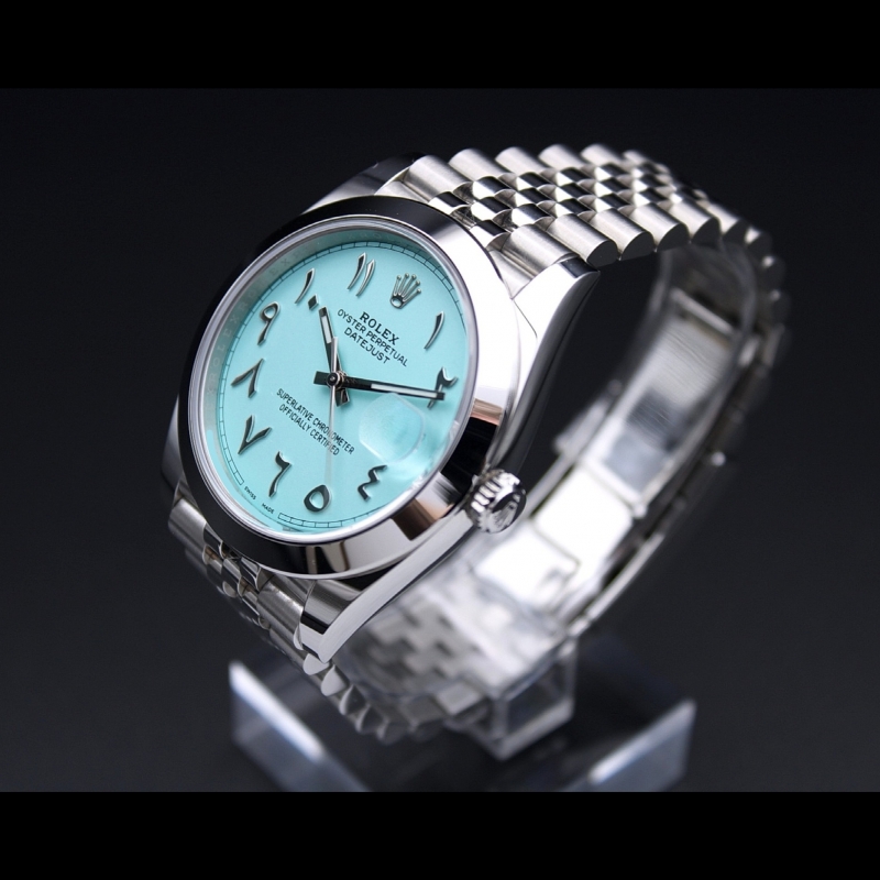 Datejust Aftermarket "Tiffany" Arabic Dial 41mm