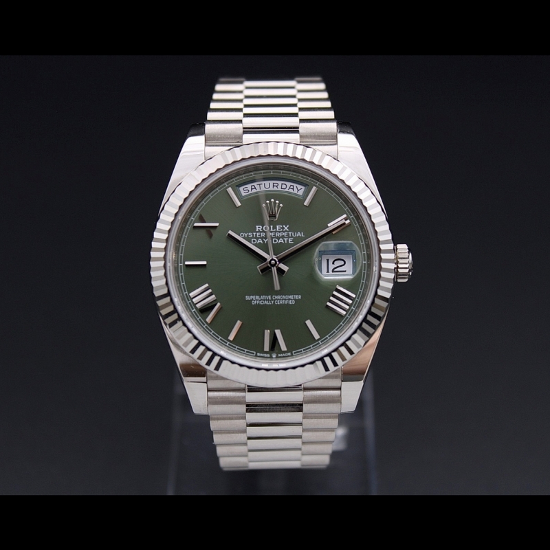 Day-Date II Green Olive Dial