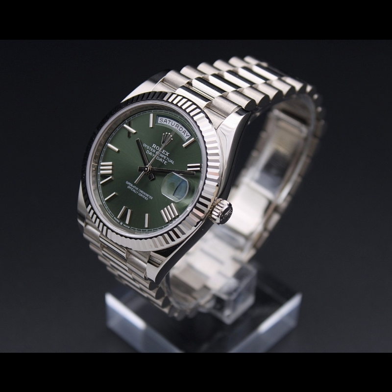 Day-Date II Green Olive Dial