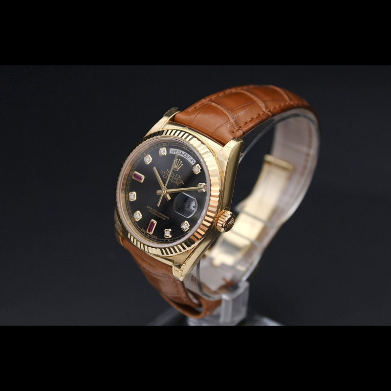 Day-Date 36 Diamond Rubin