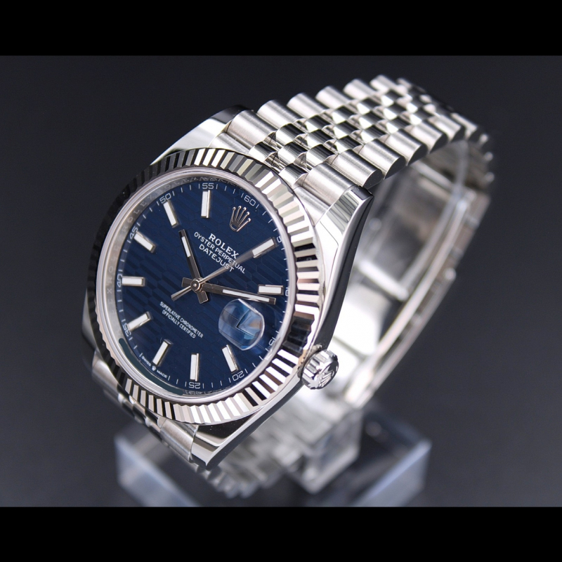 Datejust 41mm Blue Motif Dial