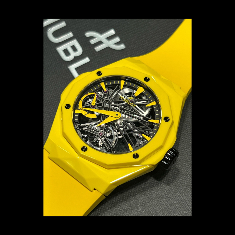 Classic Fusion Tourbillon Orlinski Yellow Magic 45mm