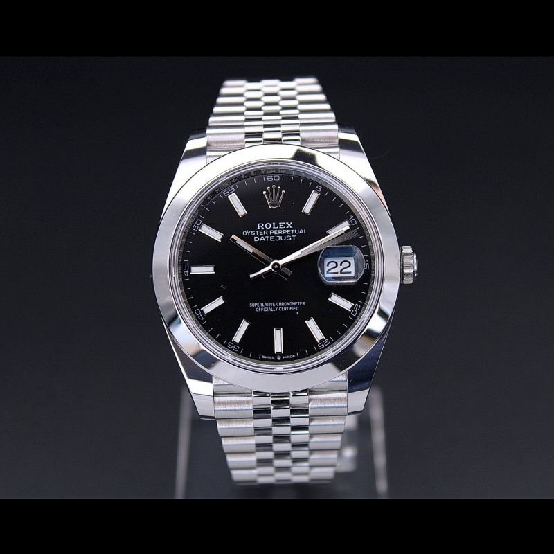 Datejust Black 41mm Black Dial  2021